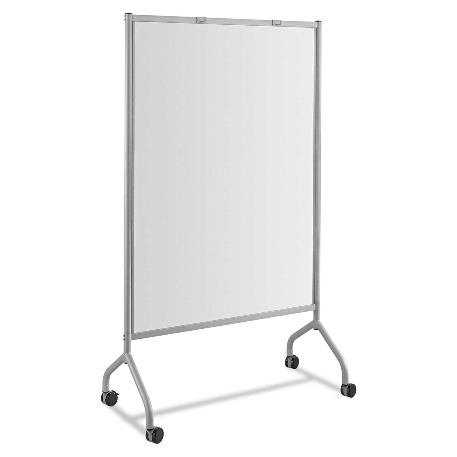 Safco® Impromptu Magnetic Whiteboard Collaboration Screen, 42w x 21.5d x 72h, Gray/White