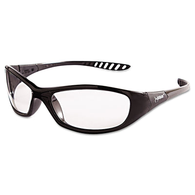 KleenGuard™ V40 HellRaiser Safety Glasses, Black Frame, Clear Anti-Fog Lens - Flipcost