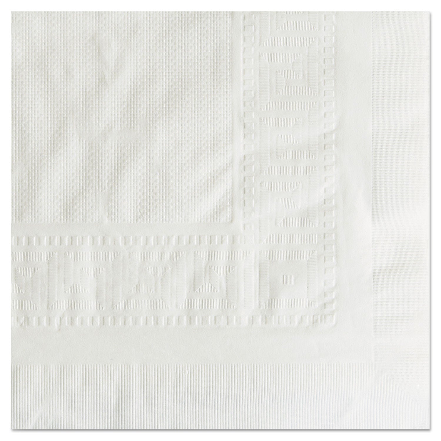 Cellutex Table Covers, Tissue/Polylined, 54" x 108", White, 25/Carton