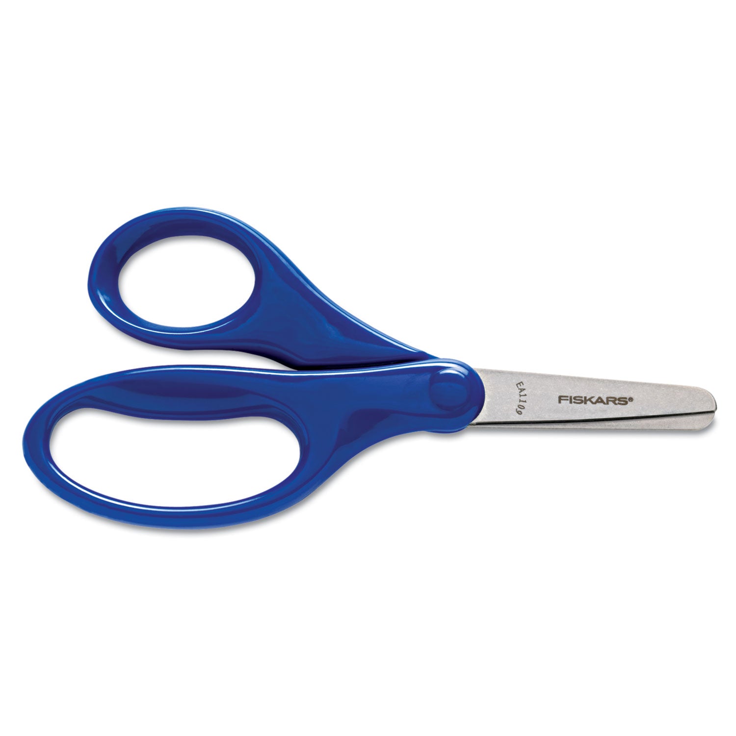 Fiskars® Kids Scissors, Rounded Tip, 5" Long, 1.75" Cut Length, Straight Handle, Randomly Assorted Handle Color