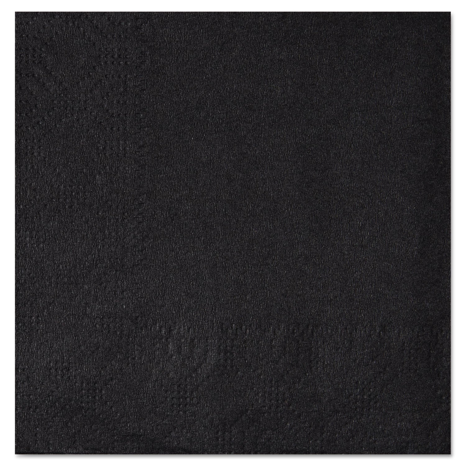 Hoffmaster® Beverage Napkins, 2-Ply, 9 1/2 x 9 1/2, Black, 1000/Carton