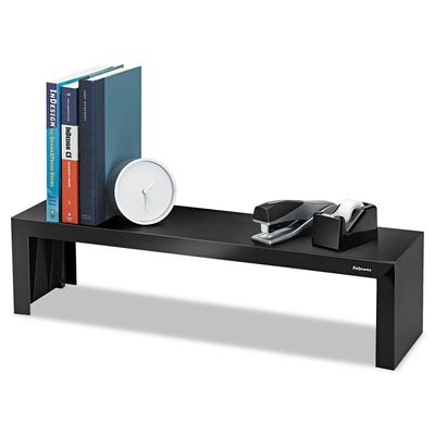 Fellowes® Designer Suites Shelf, 30 lb Capacity, 26 x 7 x 6.75, Black Pearl Flipcost Flipcost