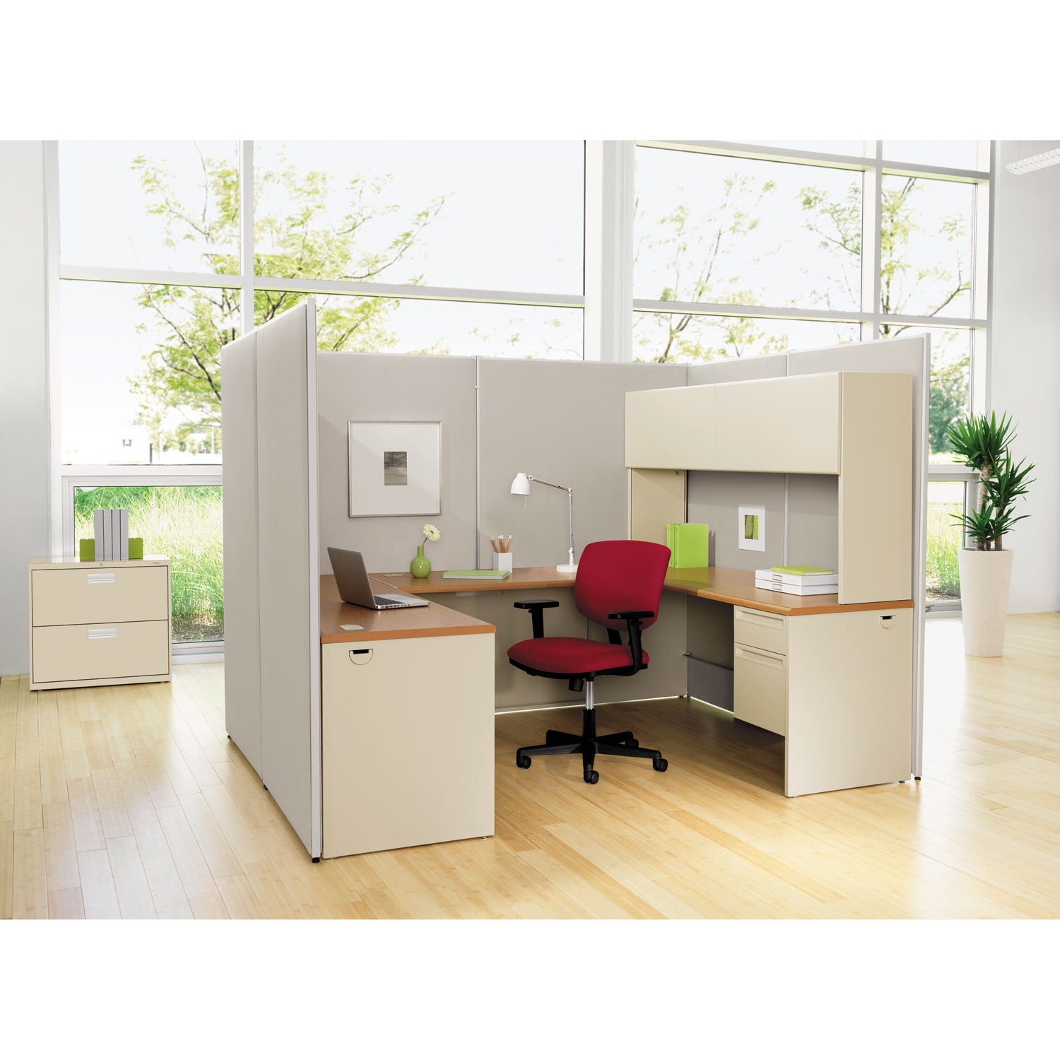 HON® Verse Office Panel, 48w x 72h, Gray