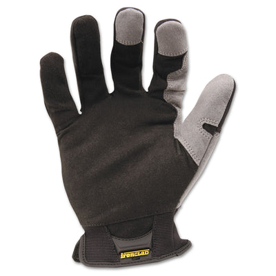 Workforce Glove, X-Large, Gray/Black, Pair Flipcost Flipcost