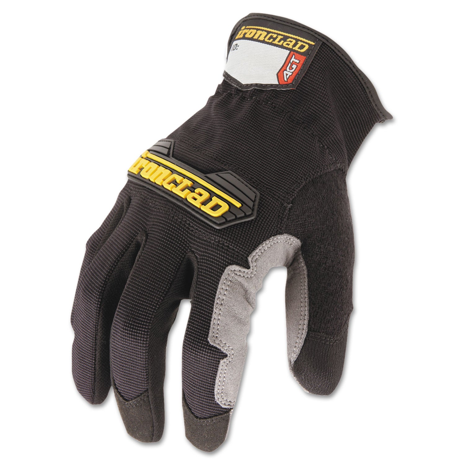 Ironclad Workforce Glove, Large, Gray/Black, Pair