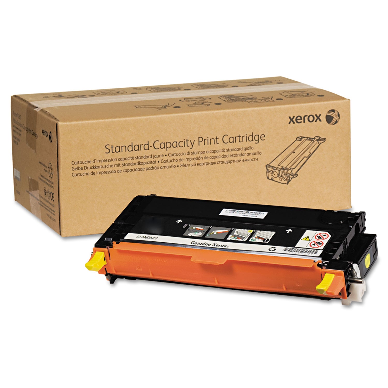 Xerox® 106R01390 Toner, 2,200 Page-Yield, Yellow