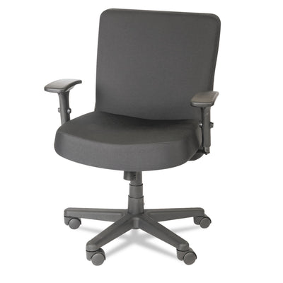 Alera XL Series Big/Tall Mid-Back Task Chair, Supports Up to 500 lb, 17.5" to 21" Seat Height, Black Flipcost Flipcost