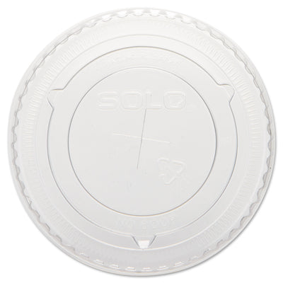 Straw-Slot Cold Cup Lids, Fits 10 oz Cups, Clear, 100 Pack, 25 Packs/Carton Flipcost Flipcost