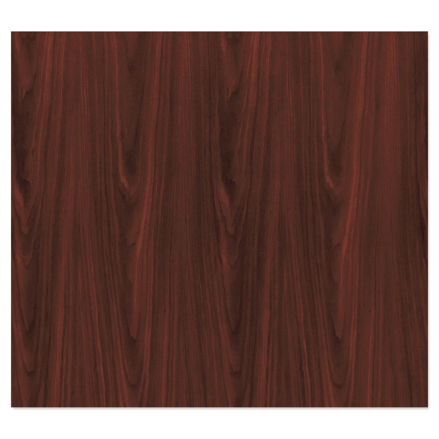 HON® 10500 Series Curved Return, Right, 42" x 18" to 24" x 29.5", Mahogany