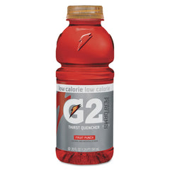 Gatorade® G2 Perform 02 Low-Calorie Thirst Quencher, Fruit Punch, 20 oz Bottle, 24/Carton - Flipcost