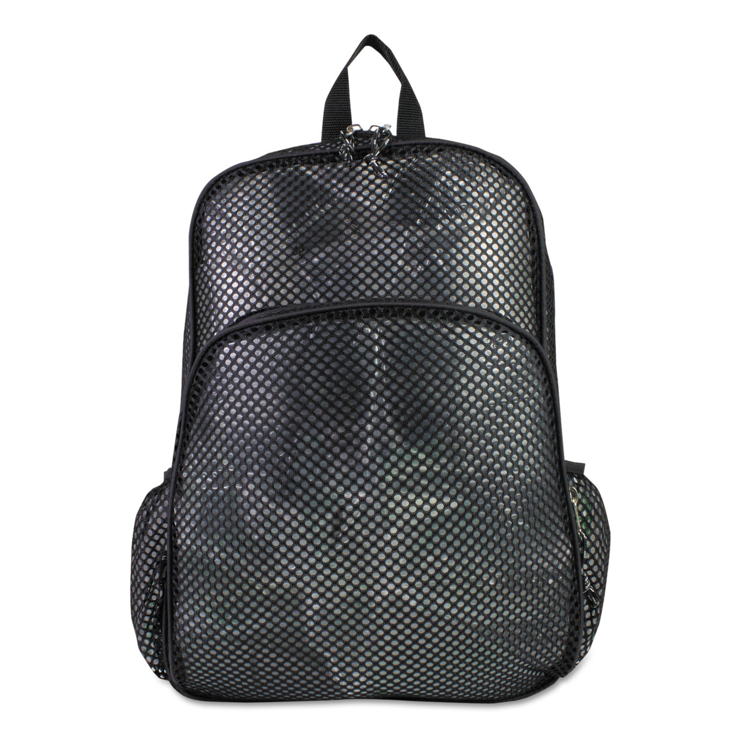 Eastsport® Mesh Backpack, Fits Devices Up to 17", Polyester, 12 x 17.5 x 5.5, Black