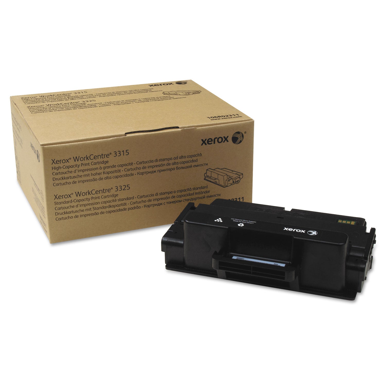 Xerox® 106R02311 Toner, 5,000 Page-Yield, Black