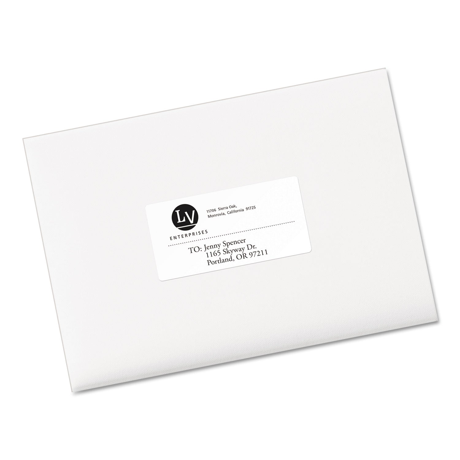 Avery® EcoFriendly Mailing Labels, Inkjet/Laser Printers, 2 x 4, White, 10/Sheet, 25 Sheets/Pack