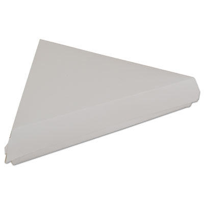 White Pizza Clamshells, 9.25 x 9 x 1.69, White, Paper, 400/Carton - Flipcost