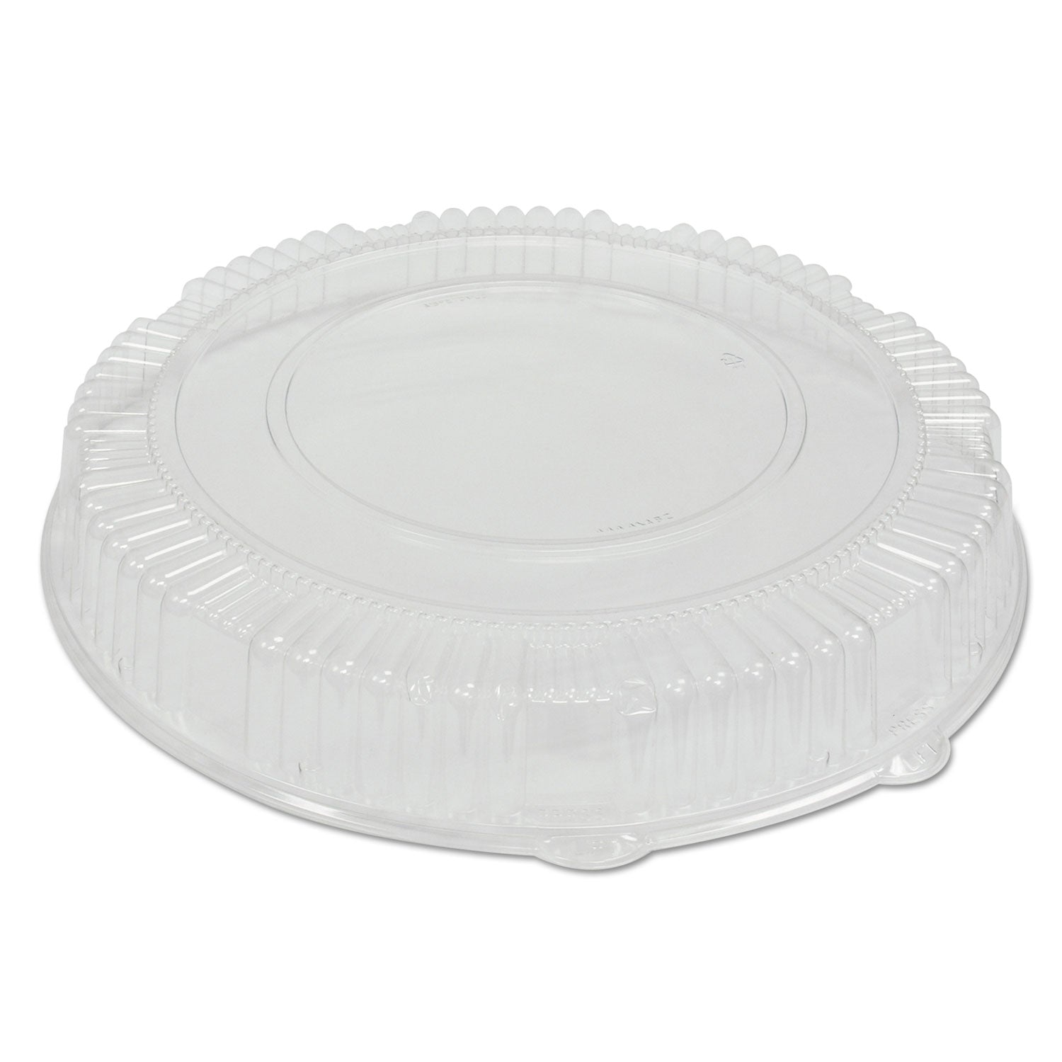 Caterline Dome Lids, 16" Diameter x 2.75"h, Clear, Plastic, 25/Carton