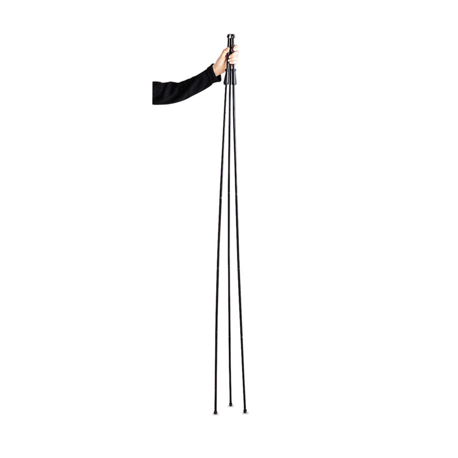 Quartet® Full Size Instant Easel, 62.38" Maximum Height, Steel, Black