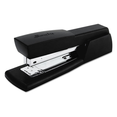 Light-Duty Full Strip Desk Stapler, 20-Sheet Capacity, Black Flipcost Flipcost