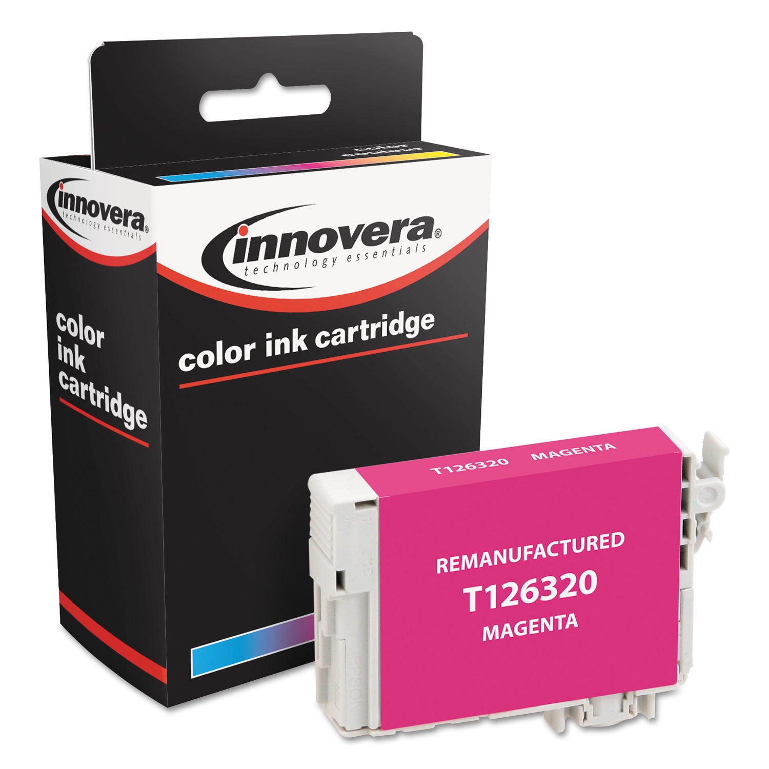 Innovera® Remanufactured Magenta Ink, Replacement for 126 (T126320), 470 Page-Yield