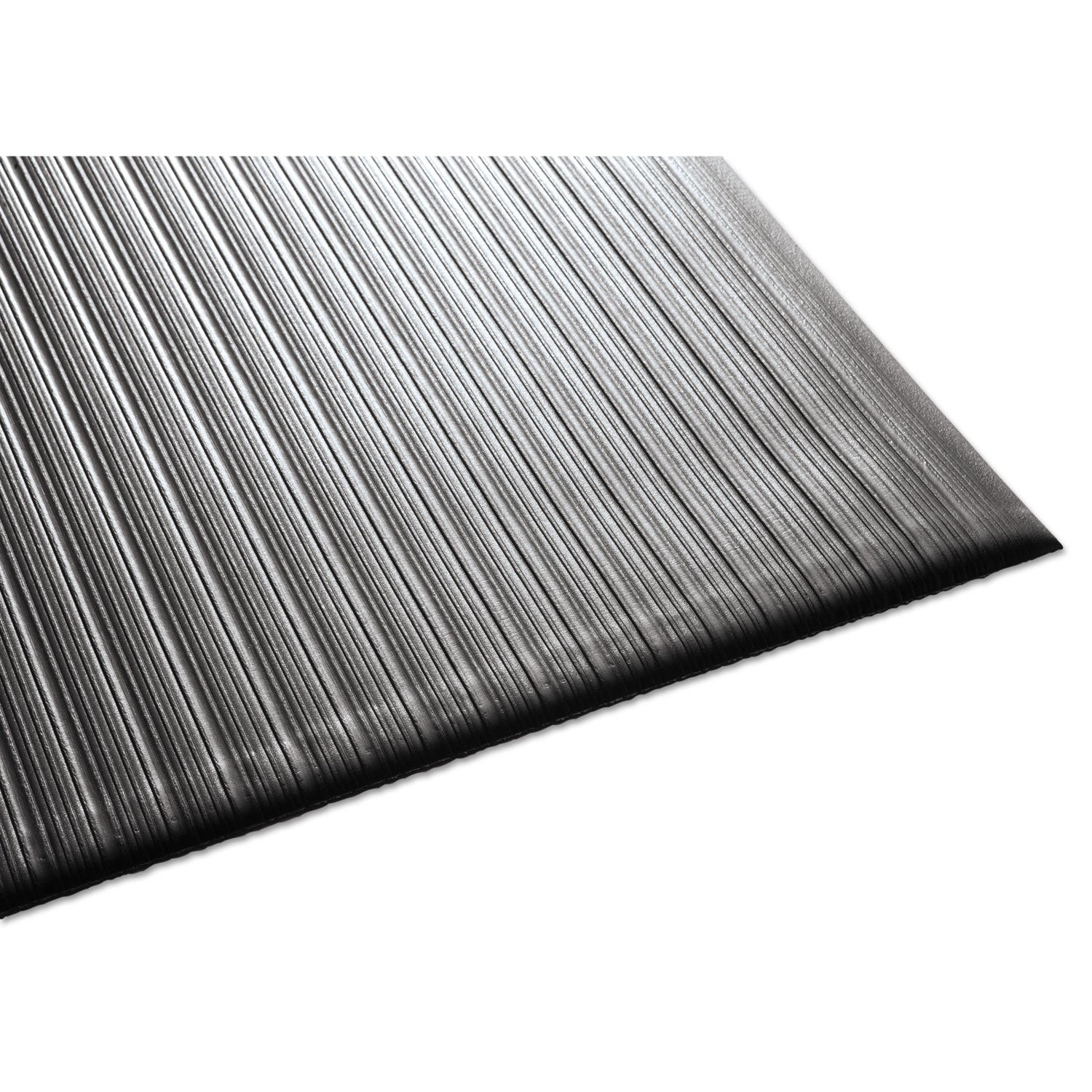 Air Step Antifatigue Mat, Polypropylene, 36 x 60, Black