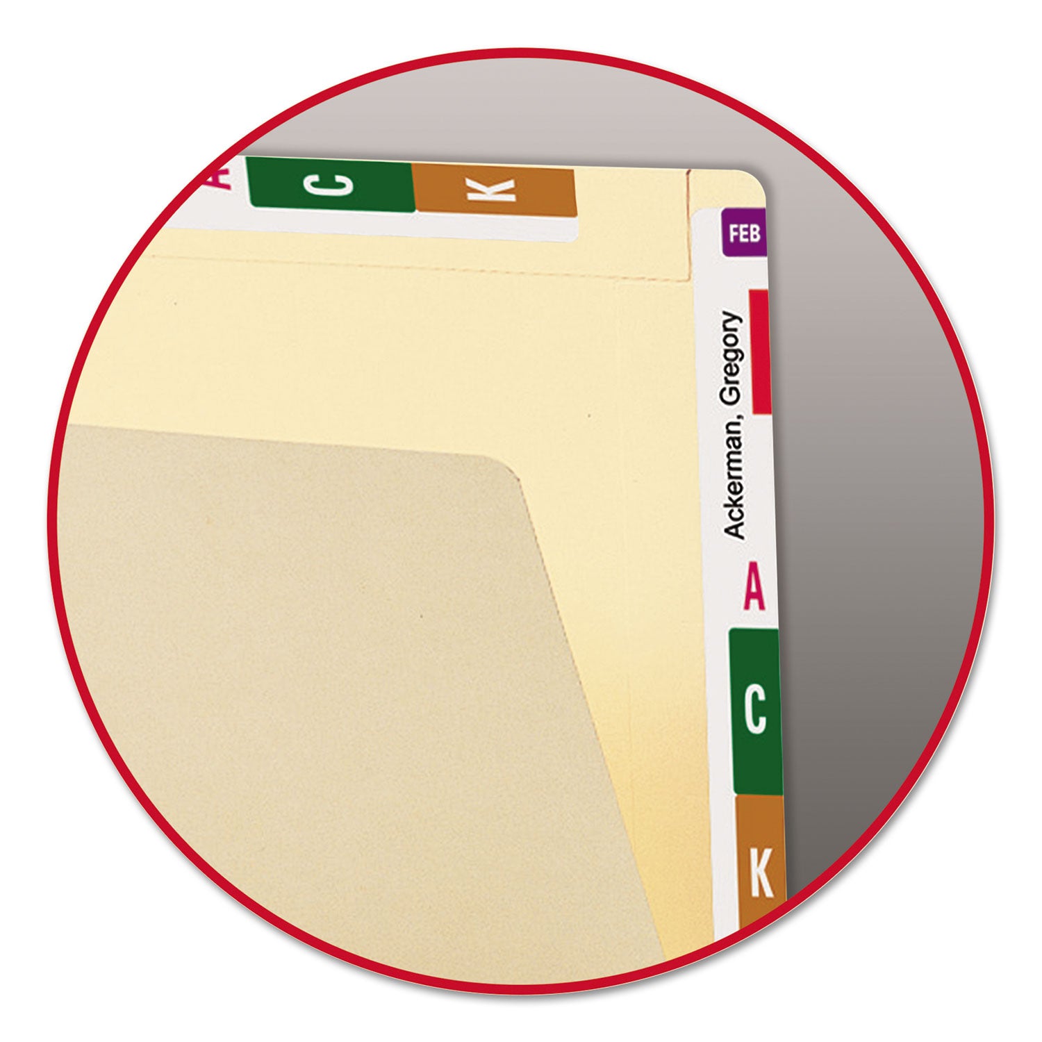 Smead™ Heavyweight Manila End Tab Conversion File Folders, Straight Tabs, Letter Size, 0.75" Expansion, Manila, 100/Box