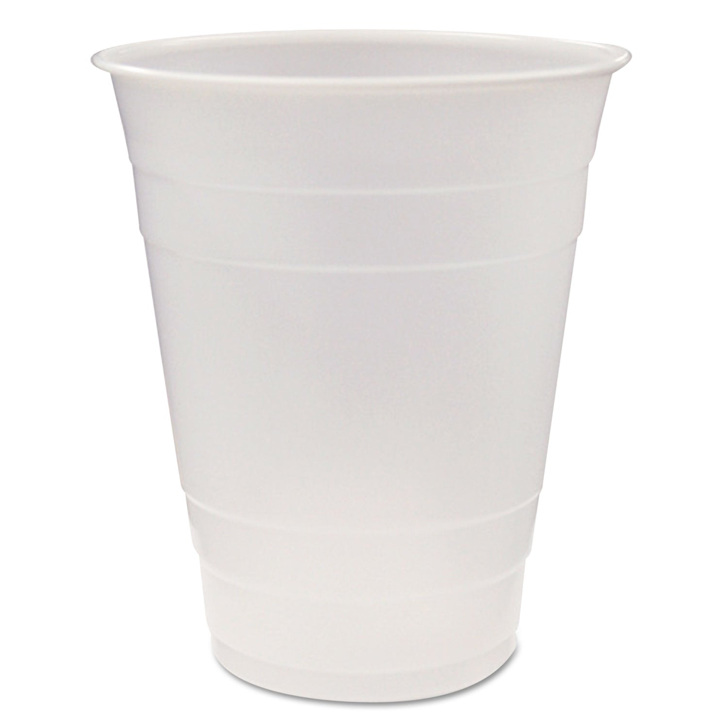 Translucent Drink Cups, 16 oz, Clear, 80/Pack, 12 Packs/Carton