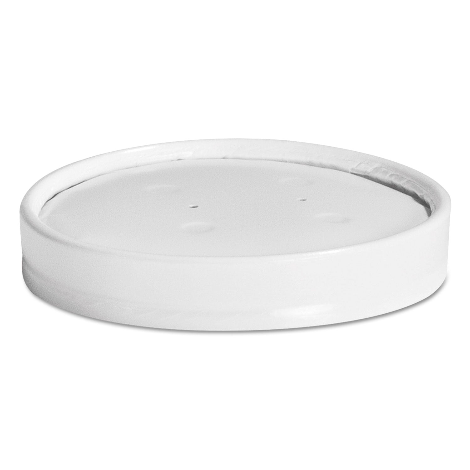 Vented Paper Lids, Fits 8 oz to 16 oz Cups, White, 25/Sleeve, 40 Sleeves/Carton