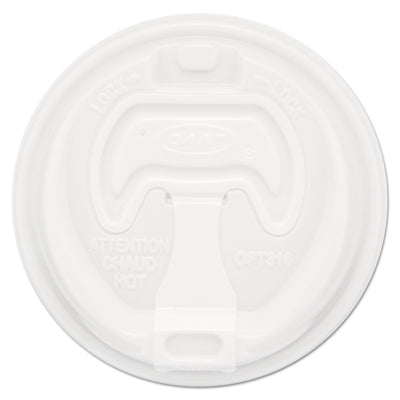 DART Optima Reclosable Lid, Fits 12 oz to 24 oz Foam Cups, White, 100/Pack - Flipcost