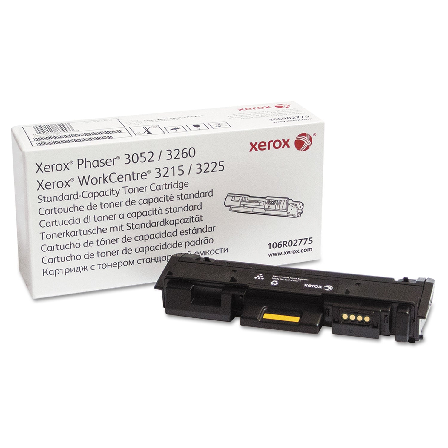 106R02775 Toner, 1,500 Page-Yield, Black