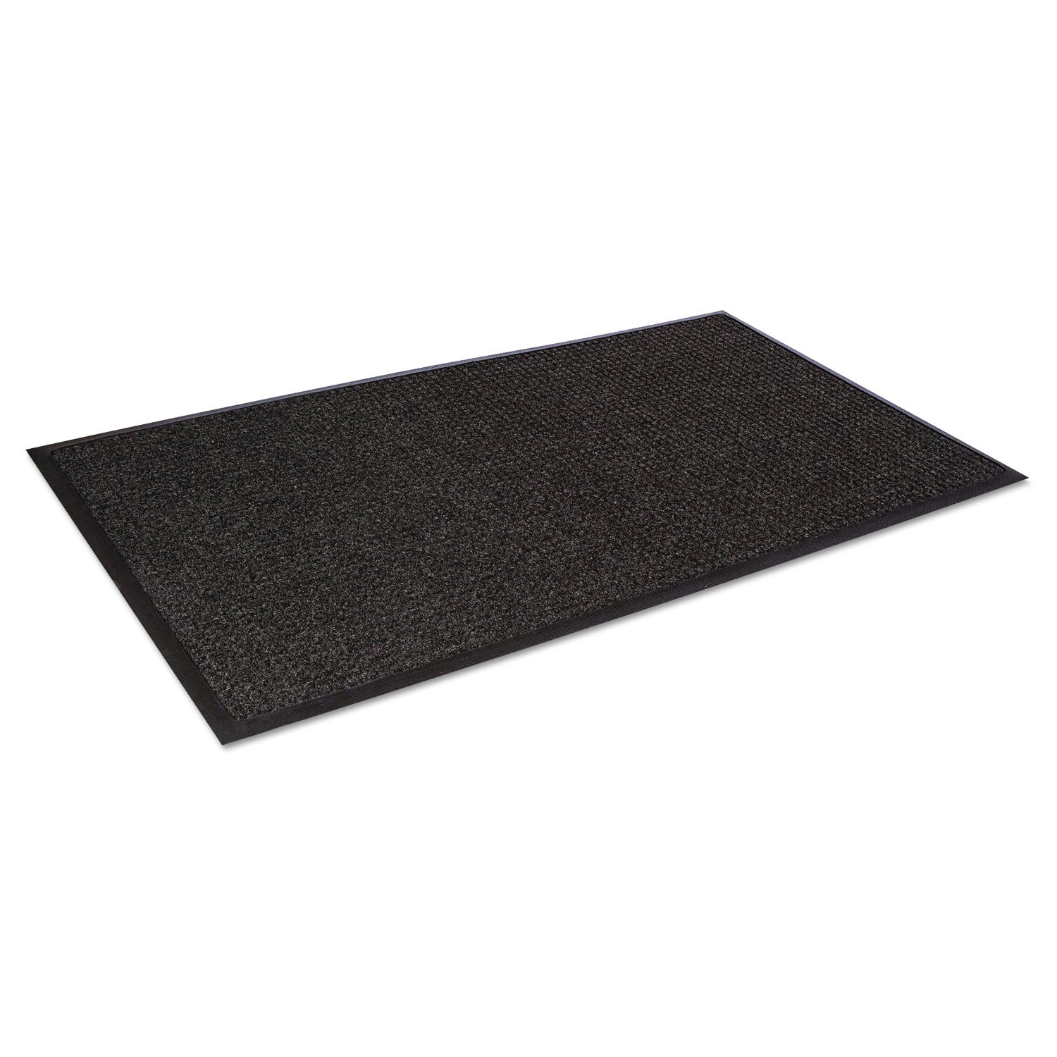 Crown Super-Soaker Wiper Mat with Gripper Bottom, Polypropylene, 36 x 120, Charcoal