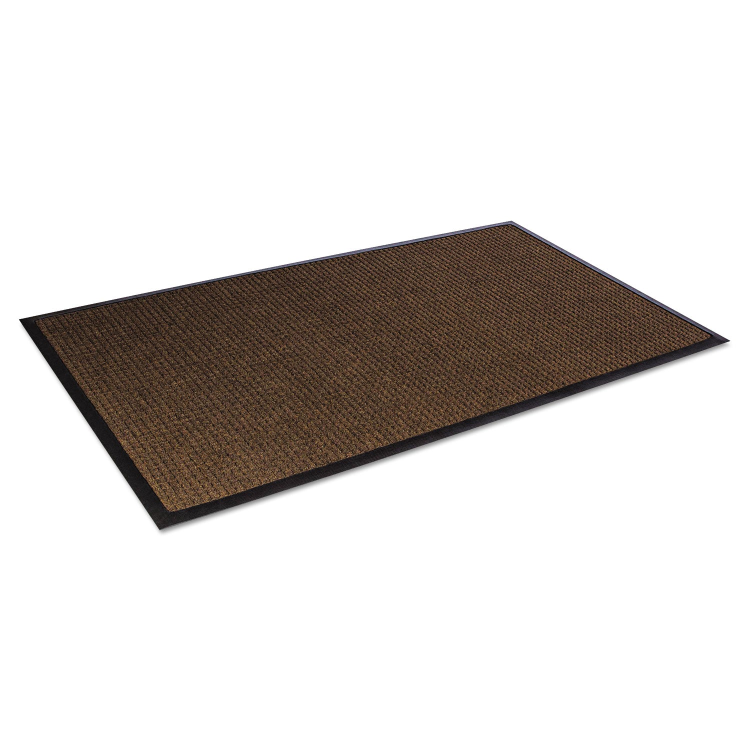 Crown Super-Soaker Wiper Mat with Gripper Bottom, Polypropylene, 36 x 120, Dark Brown