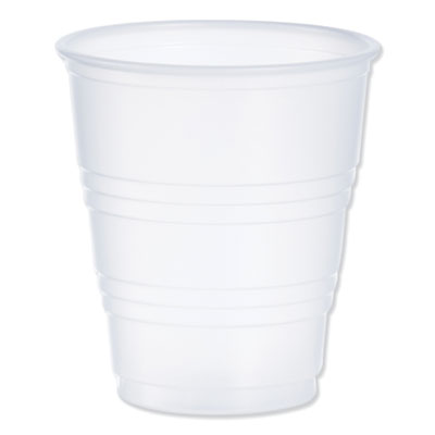 DART High-Impact Polystyrene Cold Cups, 5 oz, Translucent, 100 Cups/Sleeve, 25 Sleeves/Carton - Flipcost