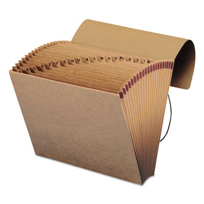 Smead™ Indexed Expanding Kraft Files Elastic Closure 1/21-Cut Tabs, Letter Size, Kraft Flipcost Flipcost