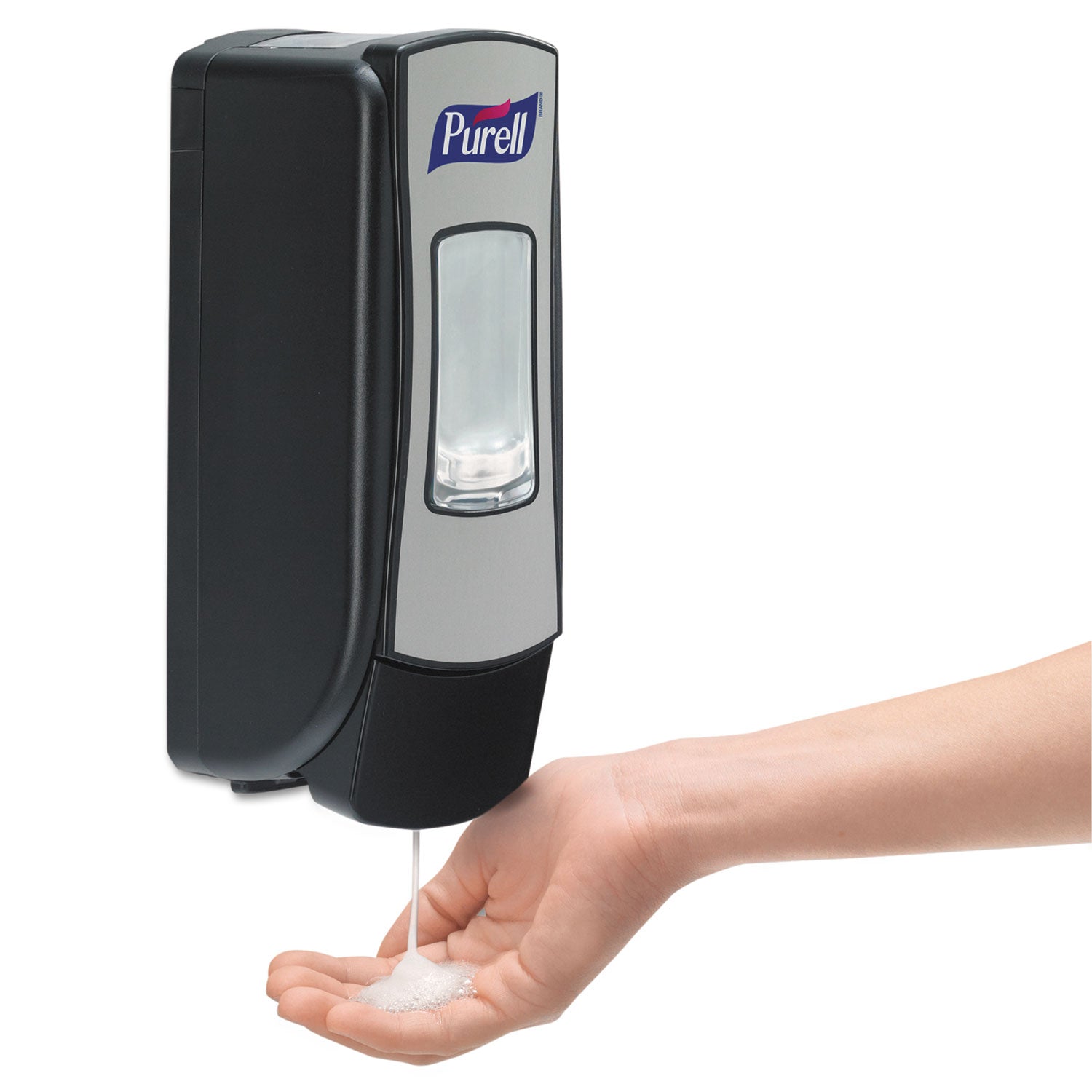 PURELL® Advanced Hand Sanitizer Foam, For ADX-7 Dispensers, 700 mL Refill, Fragrance-Free, 4/Carton