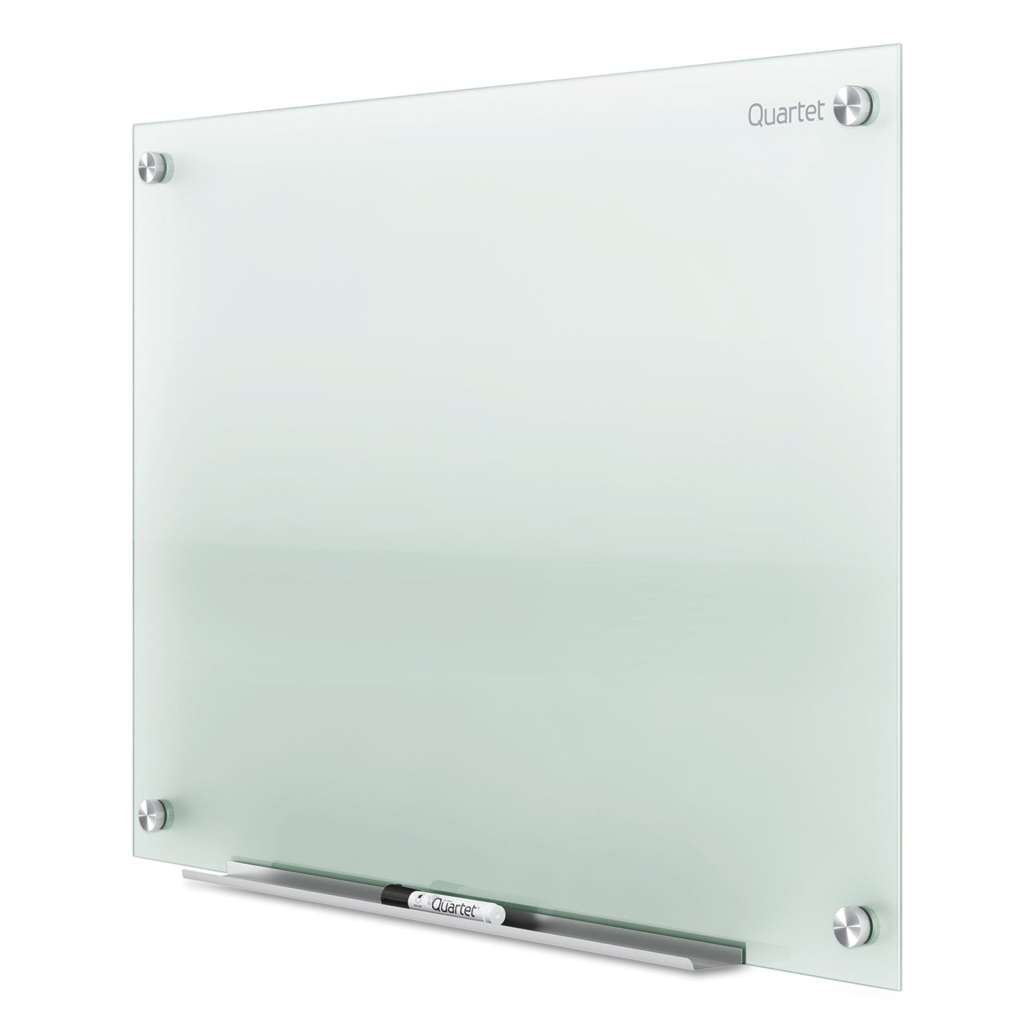 Quartet® Infinity Glass Marker Board, 48 x 36, Frosted Surface