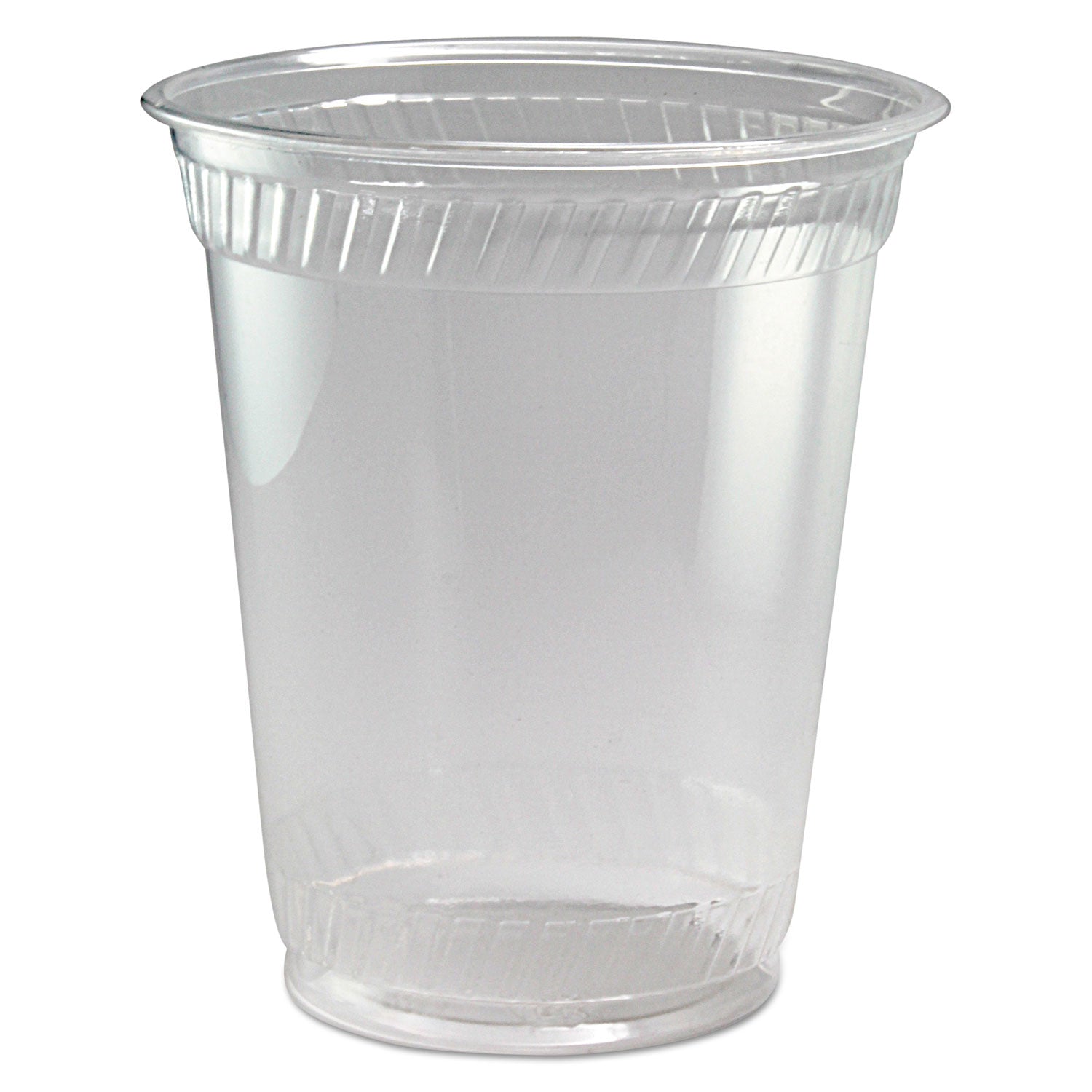 Greenware Cold Drink Cups, 12 oz to 14 oz, Clear, Squat, 1,000/Carton