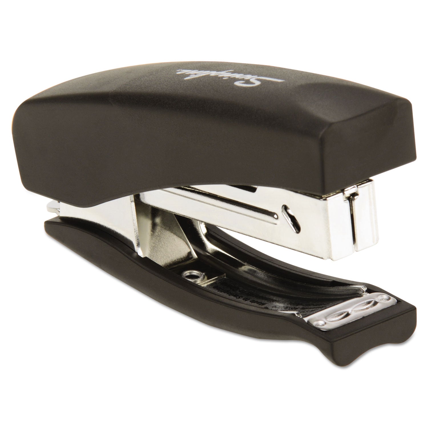 Swingline® Soft Grip Half Strip Hand Stapler, 20-Sheet Capacity, Black