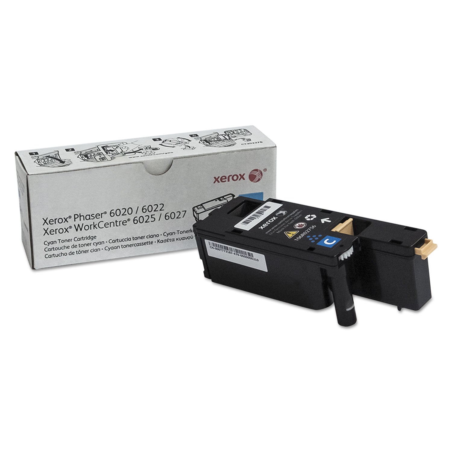 106R02756 Toner, 1,000 Page-Yield, Cyan