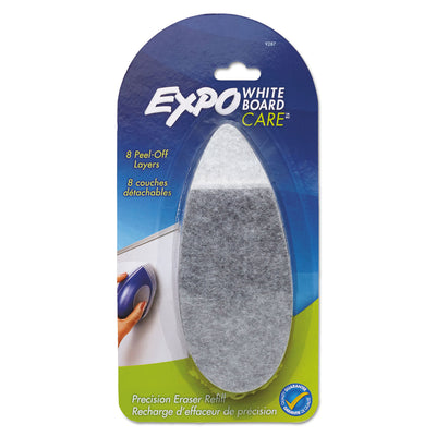 White Board CARE Dry Erase Precision Eraser Refill, Eight Peel-Off Layers, 2.25" x 6" Flipcost Flipcost