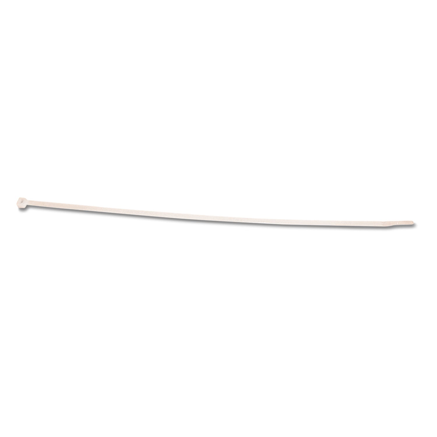 Nylon Cable Ties, 8 x 0.19, 50 lb, Natural, 1,000/Pack