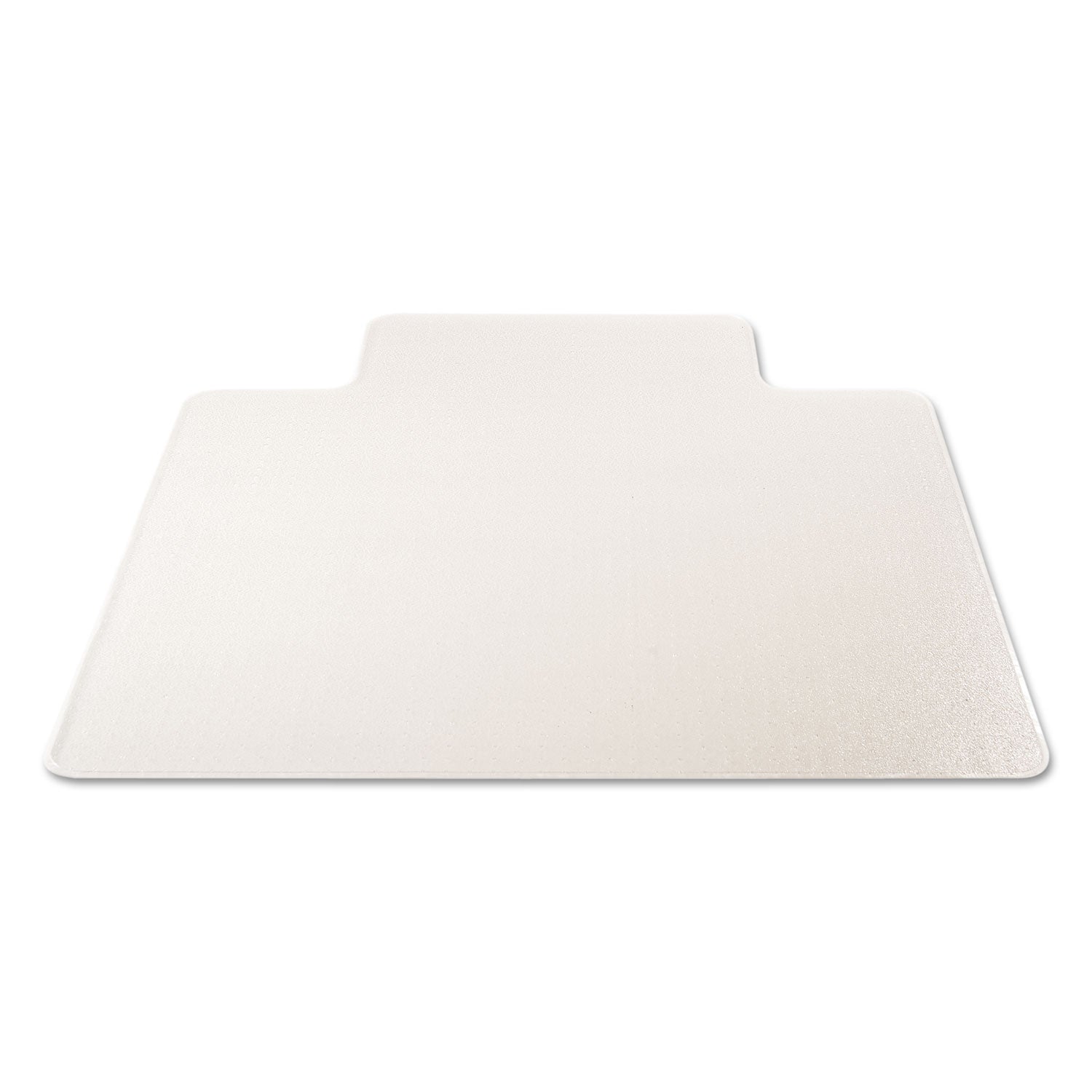 deflecto® RollaMat Frequent Use Chair Mat, Med Pile Carpet, Flat, 45 x 53, Wide Lipped, Clear