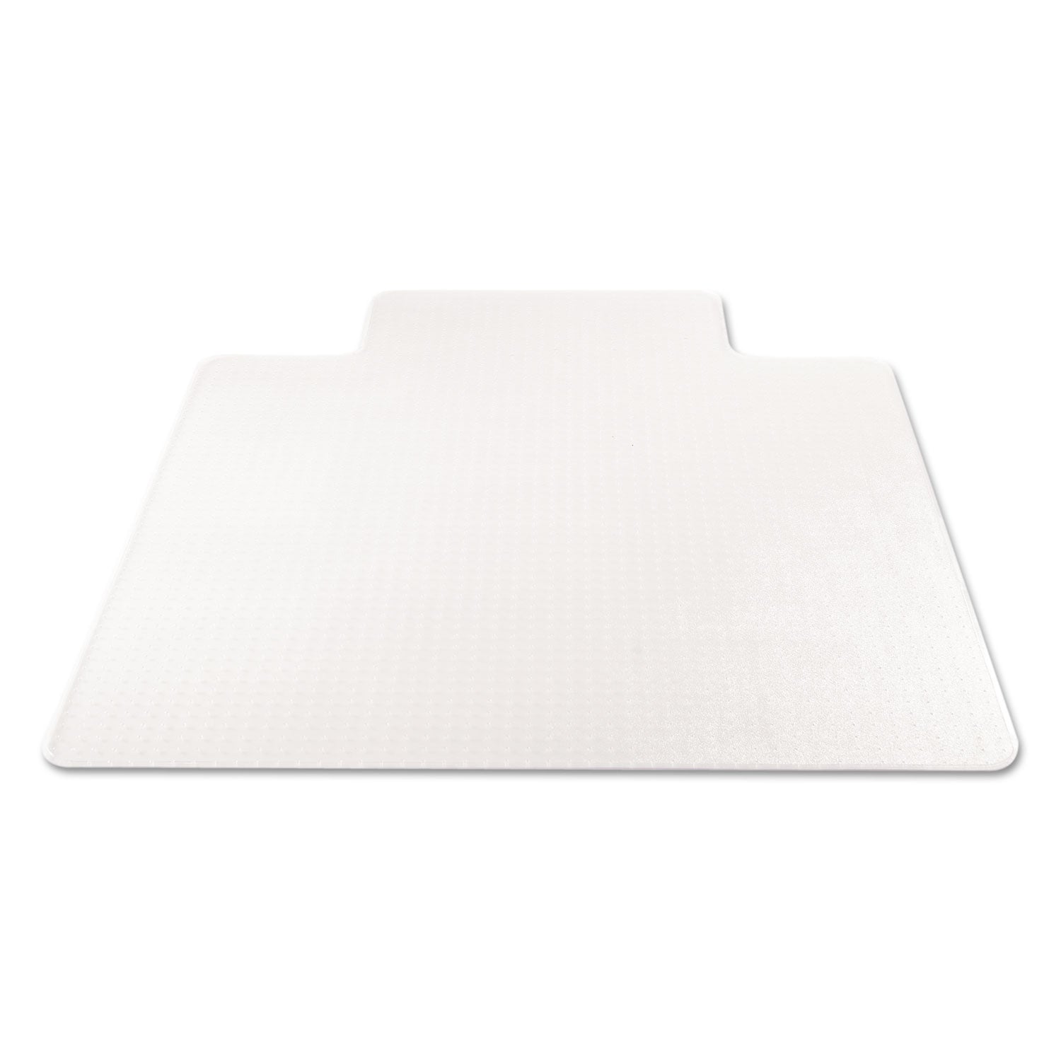 deflecto® SuperMat Frequent Use Chair Mat, Med Pile Carpet, Flat, 36 x 48, Lipped, Clear