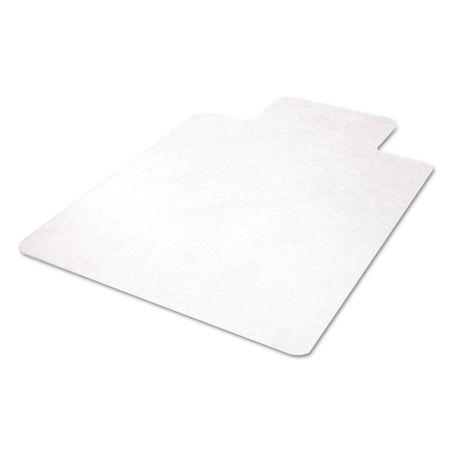 deflecto® EconoMat All Day Use Chair Mat for Hard Floors, Flat Packed, 36 x 48, Lipped, Clear