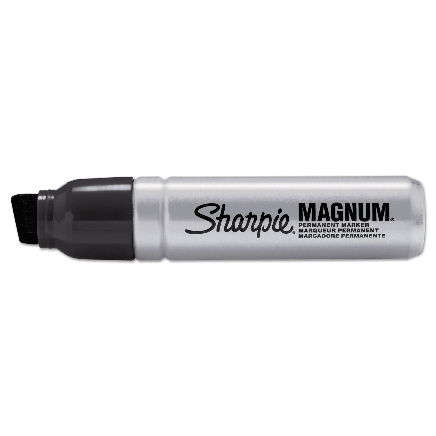 Sharpie® Magnum Permanent Marker, Broad Chisel Tip, Black