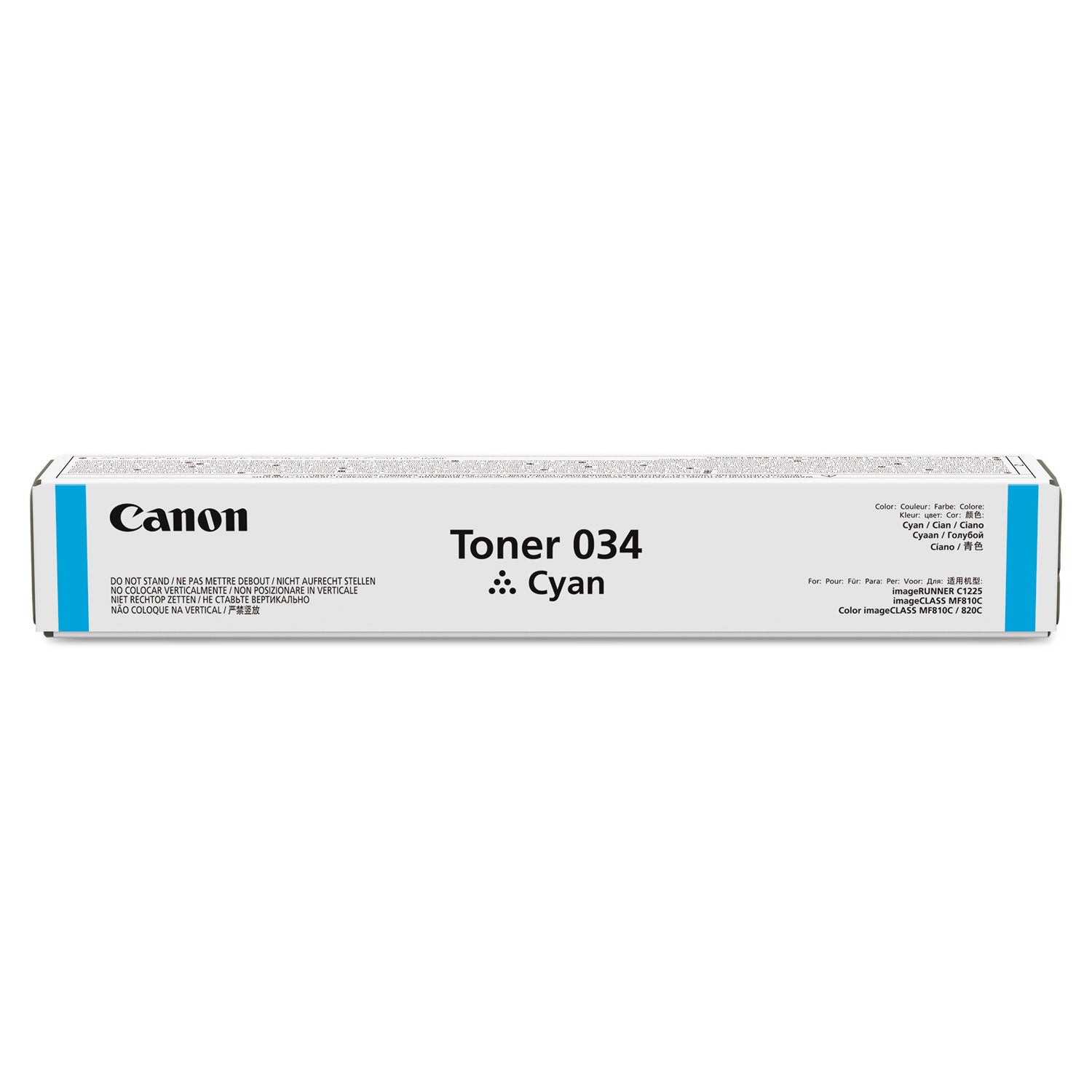 9453B001 (034) Toner, 7,300 Page-Yield, Cyan