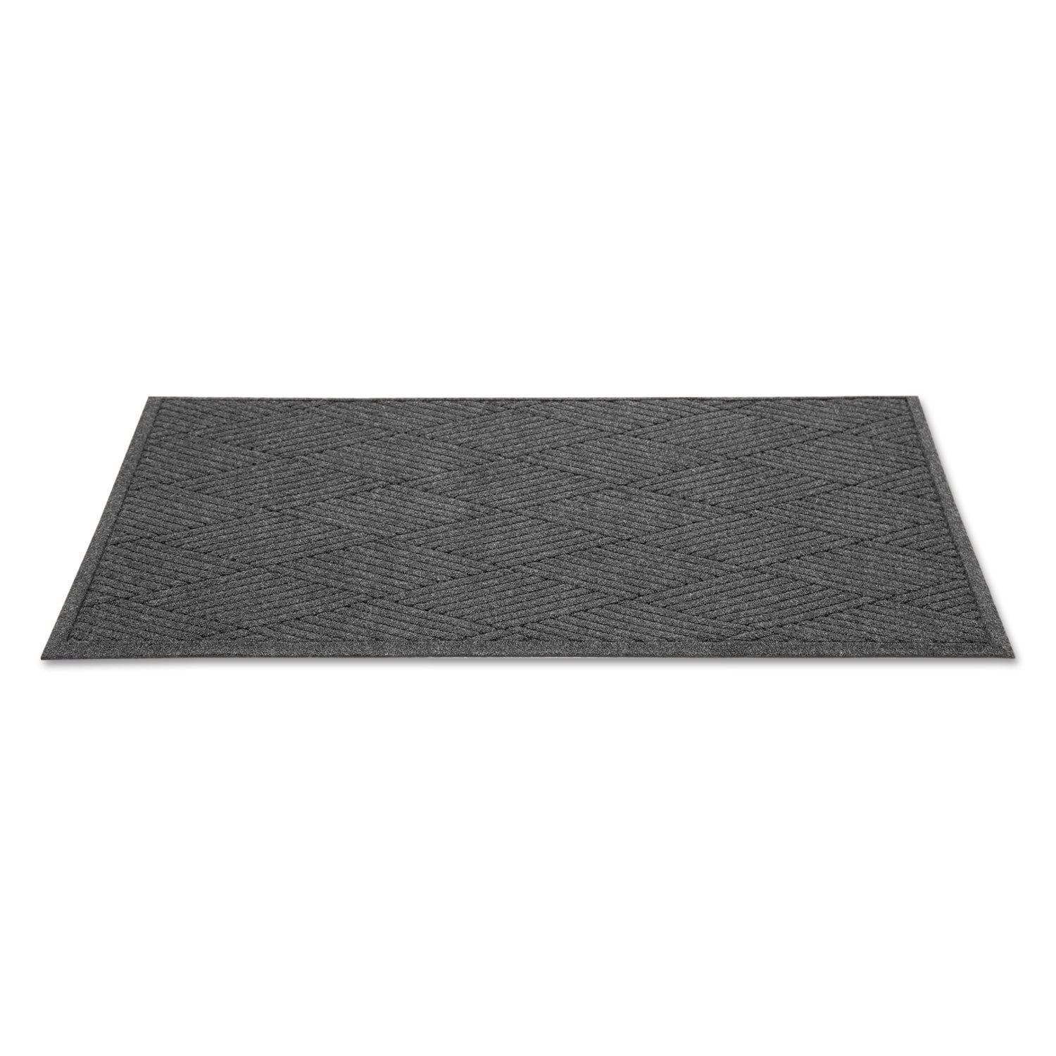 EcoGuard Diamond Floor Mat, Rectangular, 36 x 120, Charcoal