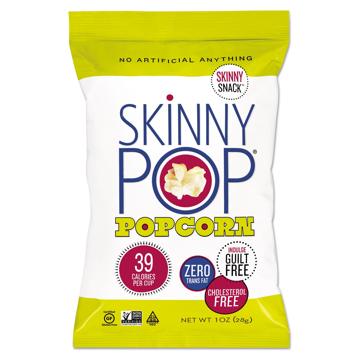 Popcorn, Original, 1 oz Bag, 12/Carton