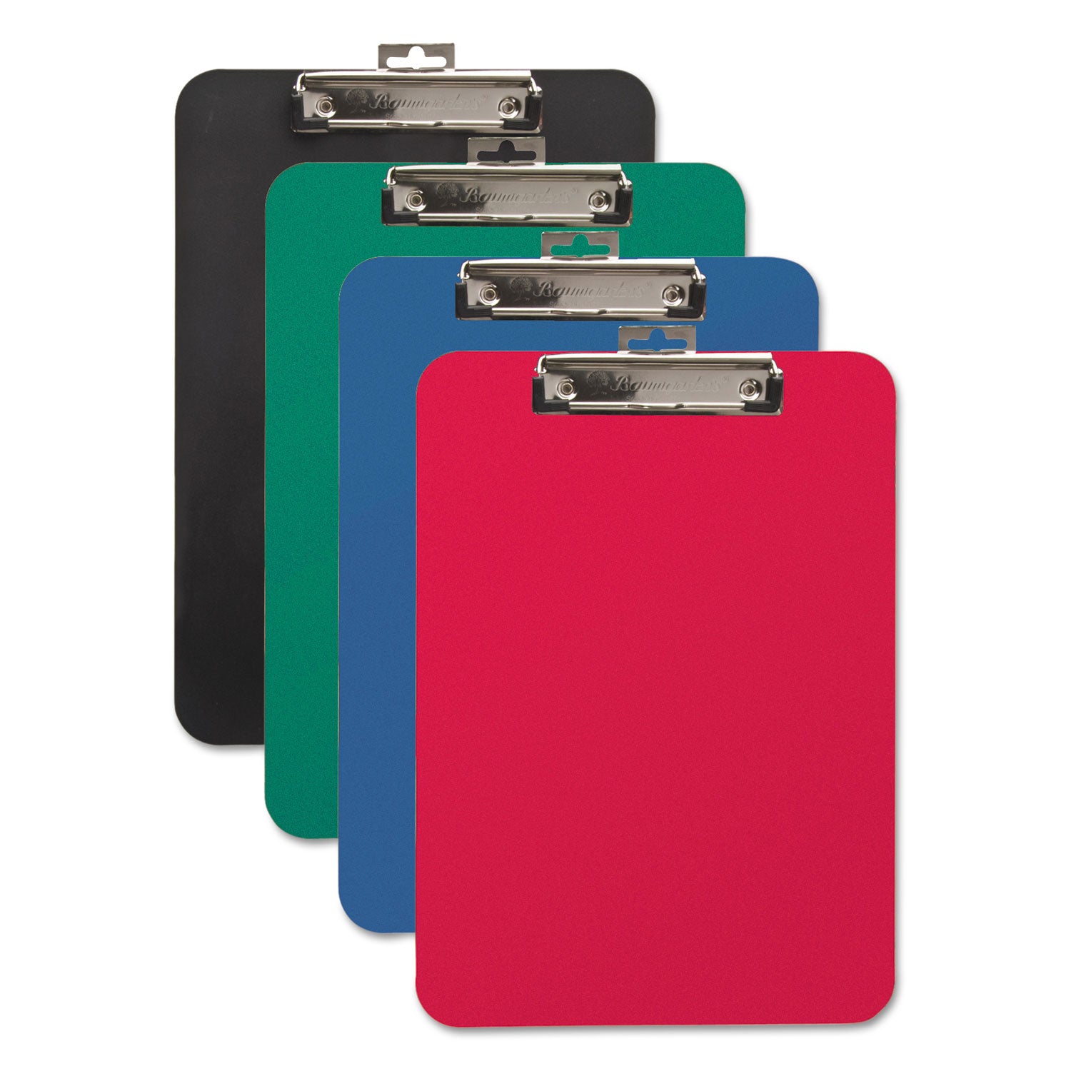 Mobile OPS® Unbreakable Recycled Clipboard, 0.25" Clip Capacity, Holds 8.5 x 11 Sheets, Blue