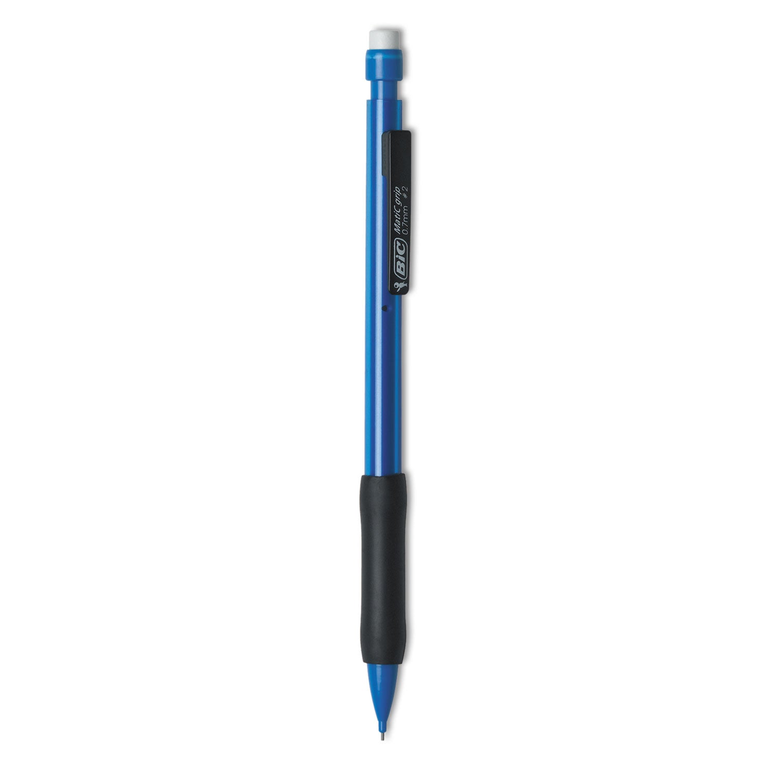 BIC® Xtra-Comfort Mechanical Pencil, 0.7 mm, HB (#2), Black Lead, Assorted Barrel Colors, Dozen