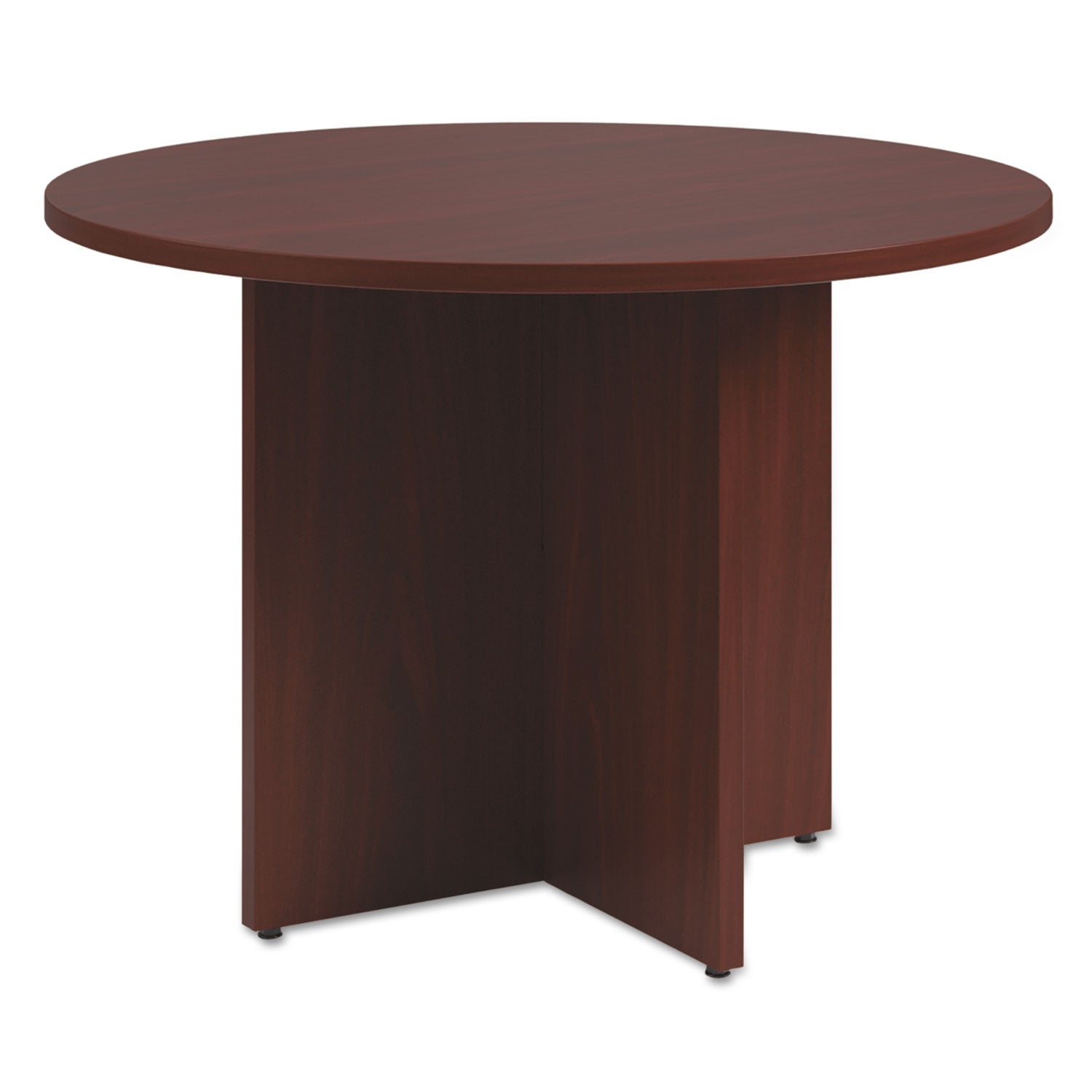 HON® 10500 Series Round Table Top, 42" Diameter, Mahogany