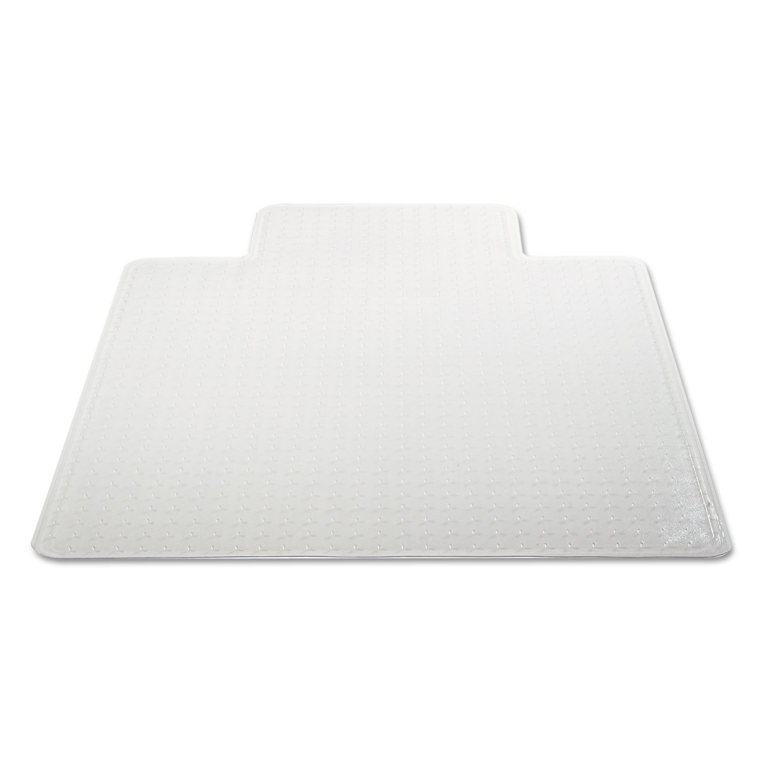 Alera® Moderate Use Studded Chair Mat for Low Pile Carpet, 36 x 48, Lipped, Clear